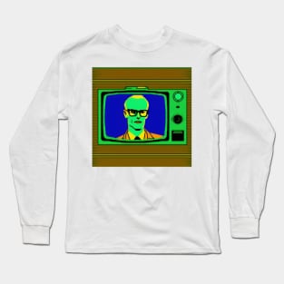 Max Headroom Incident Long Sleeve T-Shirt